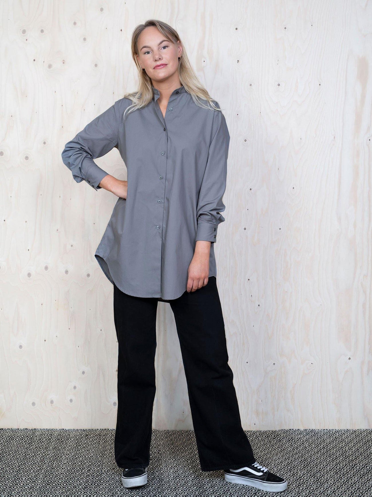 Oversized Shirt Pattern - The Assembly Line - Simplifi Fabric