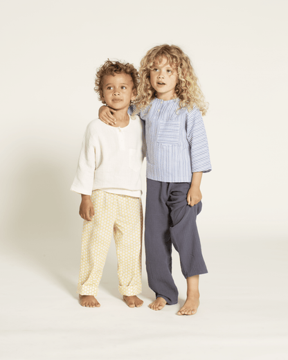 Pajama Pants Kids' Paper Pattern - Wardrobe by Me - Simplifi Fabric
