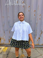 Panini Pleated Shirt PDF Sewing Pattern - Sew Like Shop - Simplifi Fabric