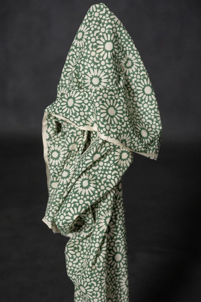 Papercut Tree Fern Block Print Indian Cotton - Merchant & Mills - Simplifi Fabric