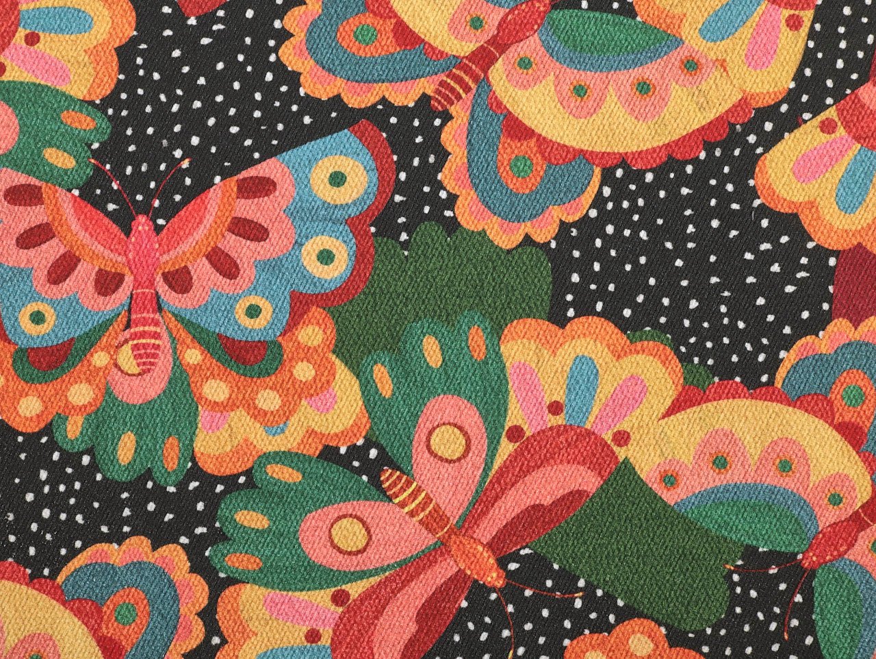 Papillon Denim - Black - Oeko - Tex 100 - Fabric Godmother - Simplifi Fabric