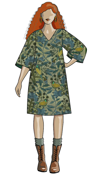 Paradise Dress - Paper Sewing Pattern - Sew Different