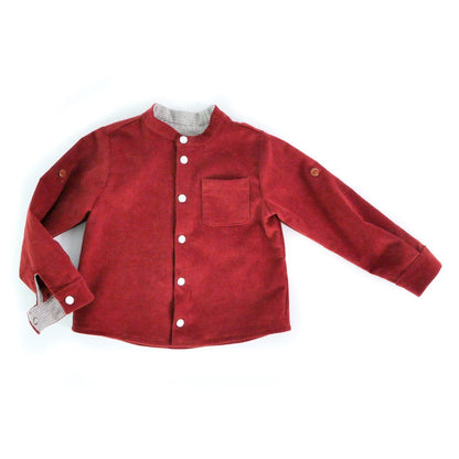 Paris Kids Shirt Sewing Pattern - Kids 3/12 - Ikatee - Simplifi Fabric