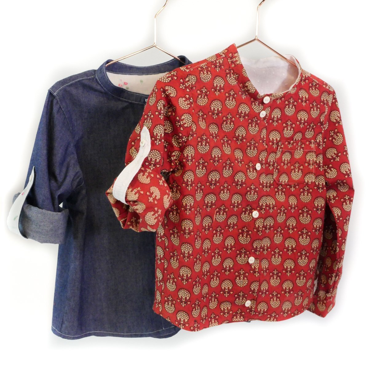 Paris Kids Shirt Sewing Pattern - Kids 3/12 - Ikatee - Simplifi Fabric