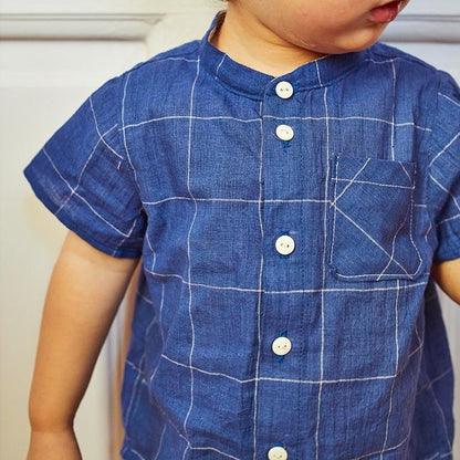 Paris Shirt Sewing Pattern - Baby 6M/4Y - Ikatee - Simplifi Fabric