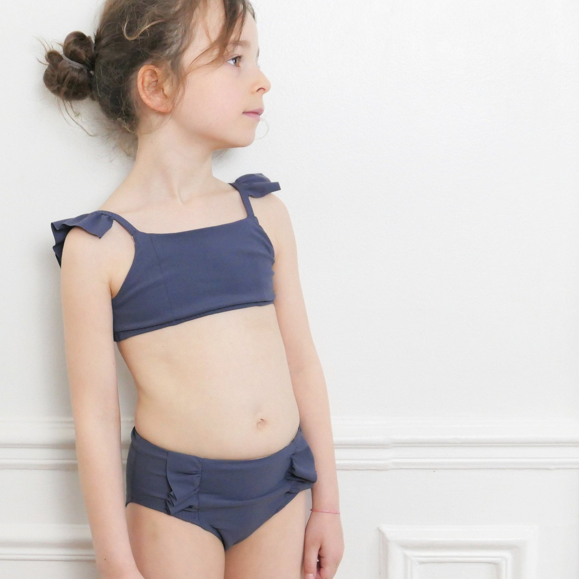 Paulette Swimsuit Sewing Pattern - Girl 3/12Y - Ikatee - Simplifi Fabric