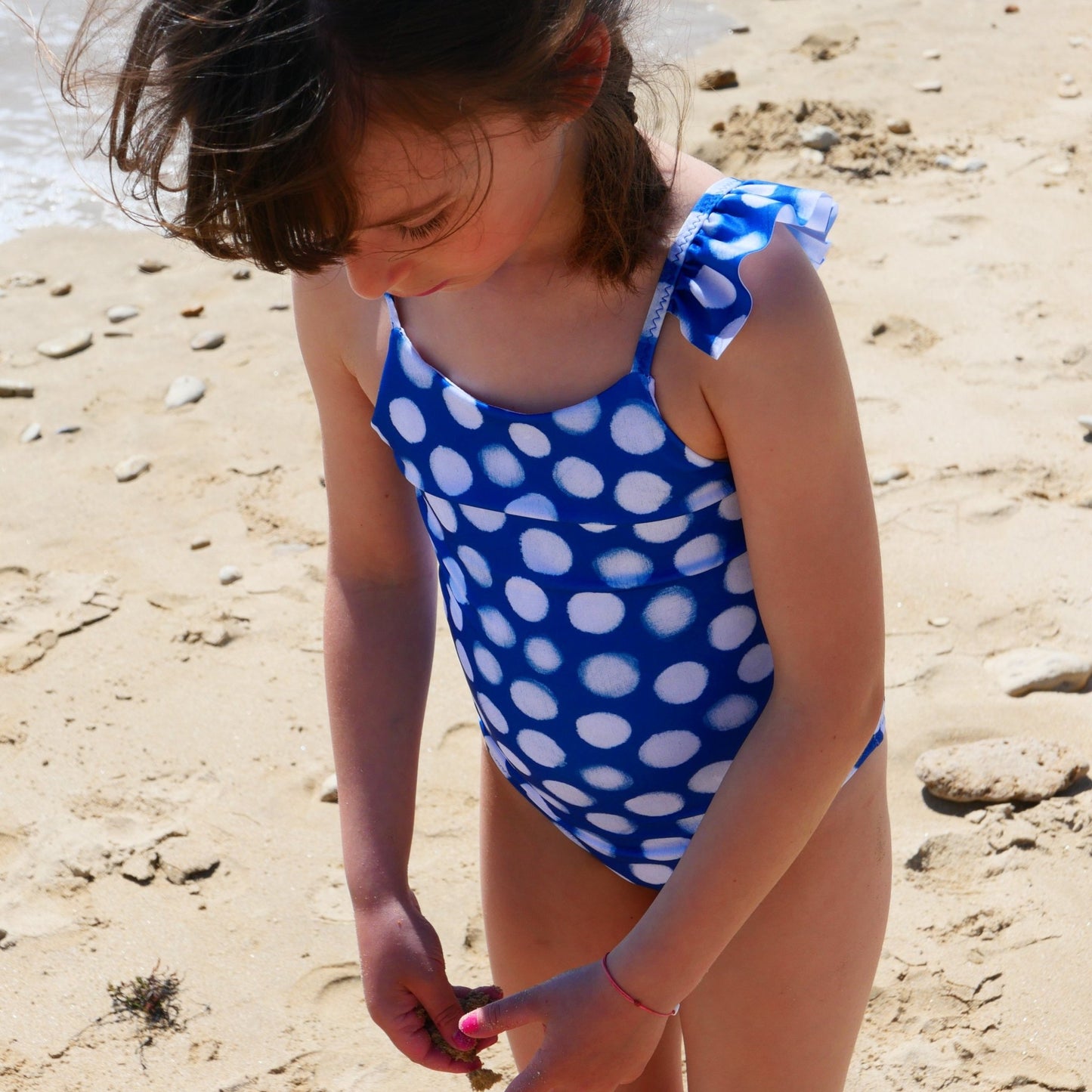 Paulette Swimsuit Sewing Pattern - Girl 3/12Y - Ikatee - Simplifi Fabric