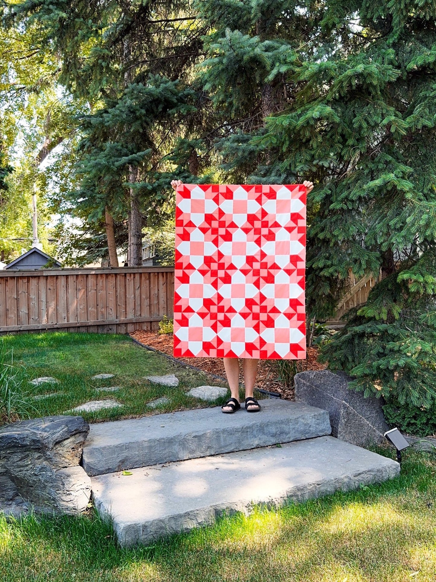 Peace Garden Paper Pattern - The Blanket Statement Quilt Co. - Simplifi Fabric