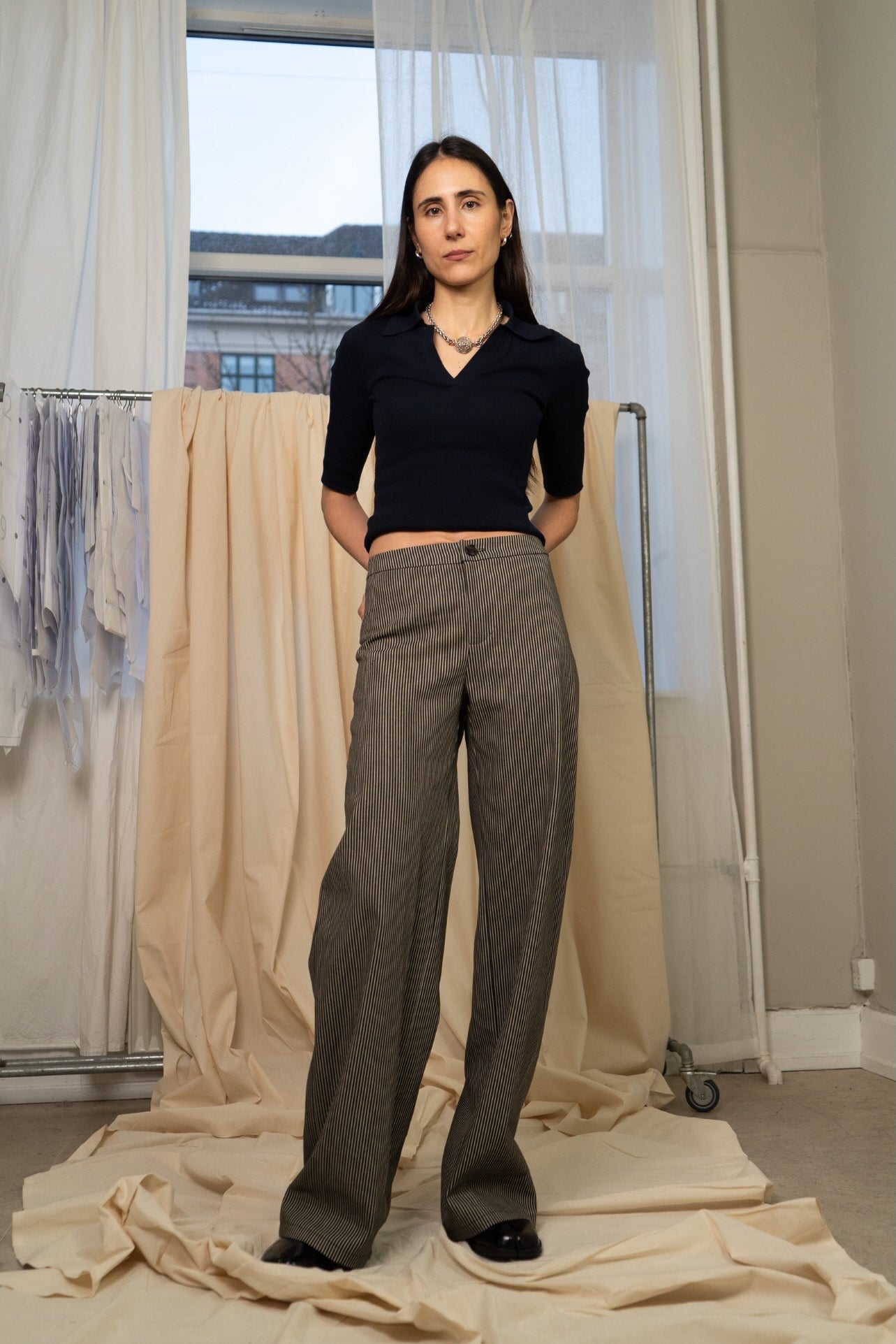 Peachy Pants - Paper Sewing Pattern - Puff And Pencil - Simplifi Fabric