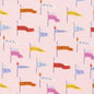 Pennant Power - Pink - Universal Love - Elizabeth Olwen - Cloud 9 Fabrics - Poplin - Simplifi Fabric