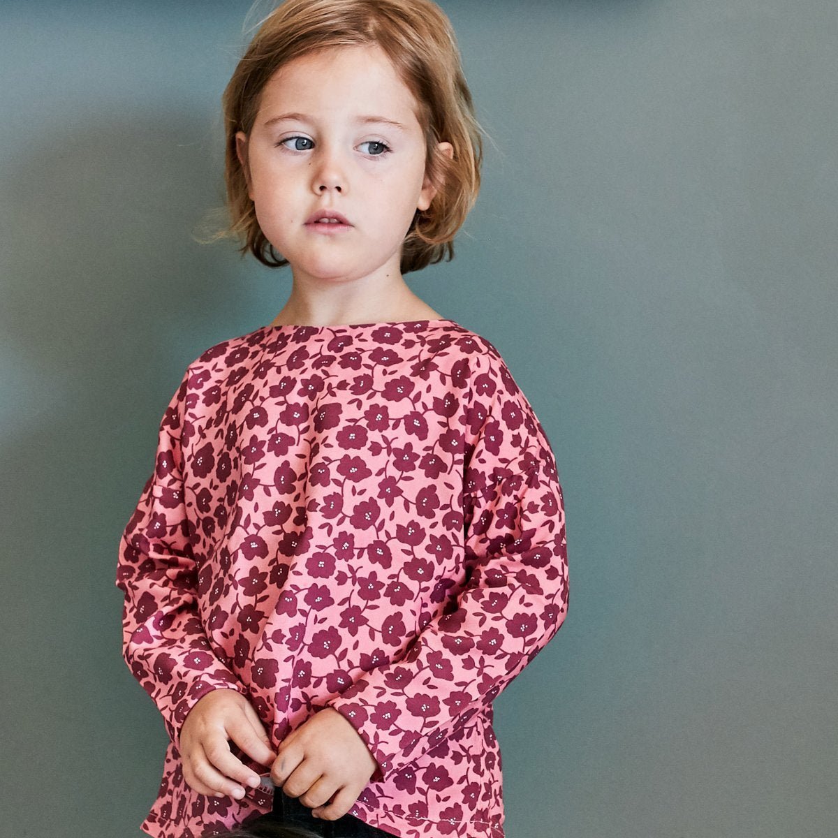 Peony Top Sewing Pattern - Girls 3/12Y - Ikatee - Simplifi Fabric