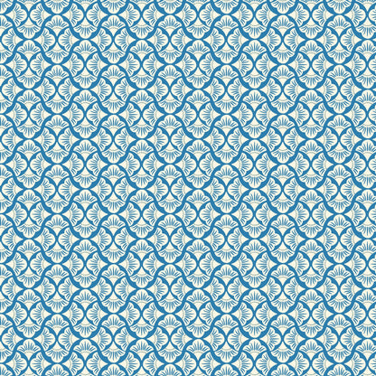 Petal Reverie - Blue - Summer Garden - House Of Haricot - Cloud 9 Fabrics - Poplin - Simplifi Fabric