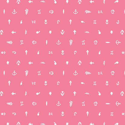Petite Produce - Pink - Nice Nice - Emily Taylor - Cloud 9 Fabrics - Poplin - Simplifi Fabric