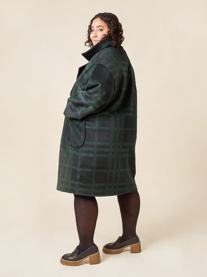 Phoebe Double - Breasted Coat Pattern - Closet Core Patterns - Simplifi Fabric