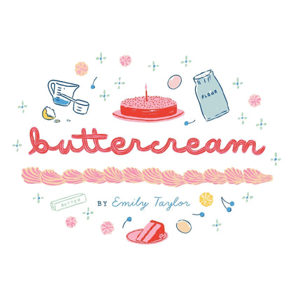 Piece Of Cake! - Buttercream - Emily Taylor - Cloud 9 Fabrics - Poplin - Simplifi Fabric