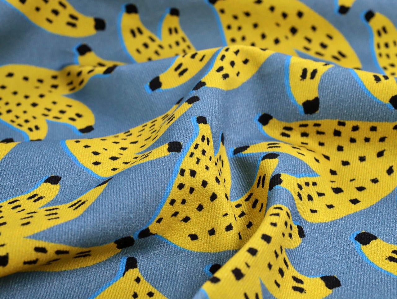 Platoon Banana Denim - Blue - Oeko - Tex 100 - Fabric Godmother - Simplifi Fabric