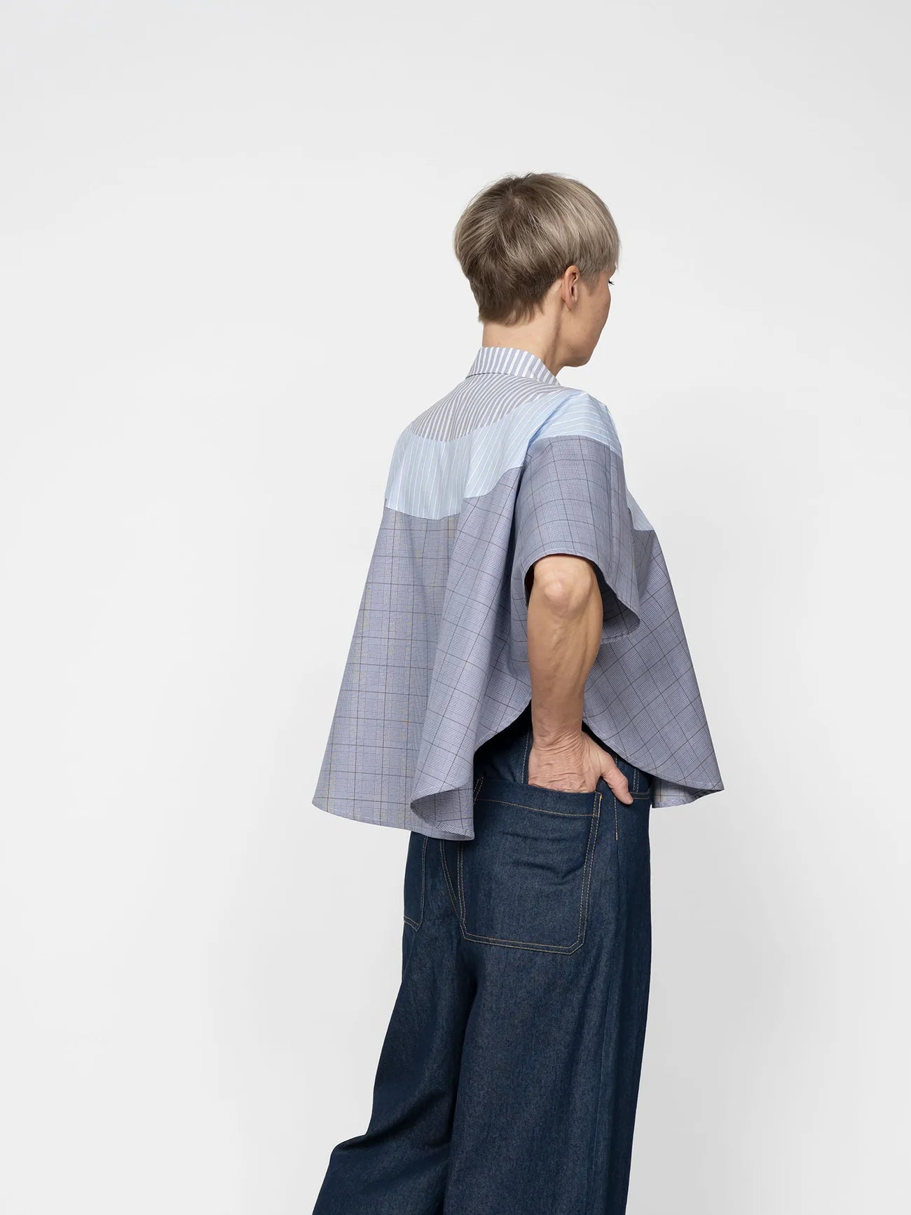 Poncho Shirt Pattern - The Assembly Line - Simplifi Fabric