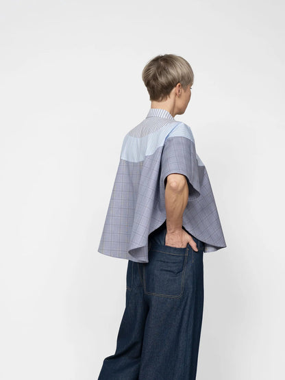 Poncho Shirt Pattern - The Assembly Line - Simplifi Fabric