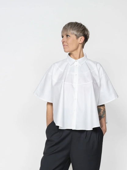 Poncho Shirt Pattern - The Assembly Line - Simplifi Fabric