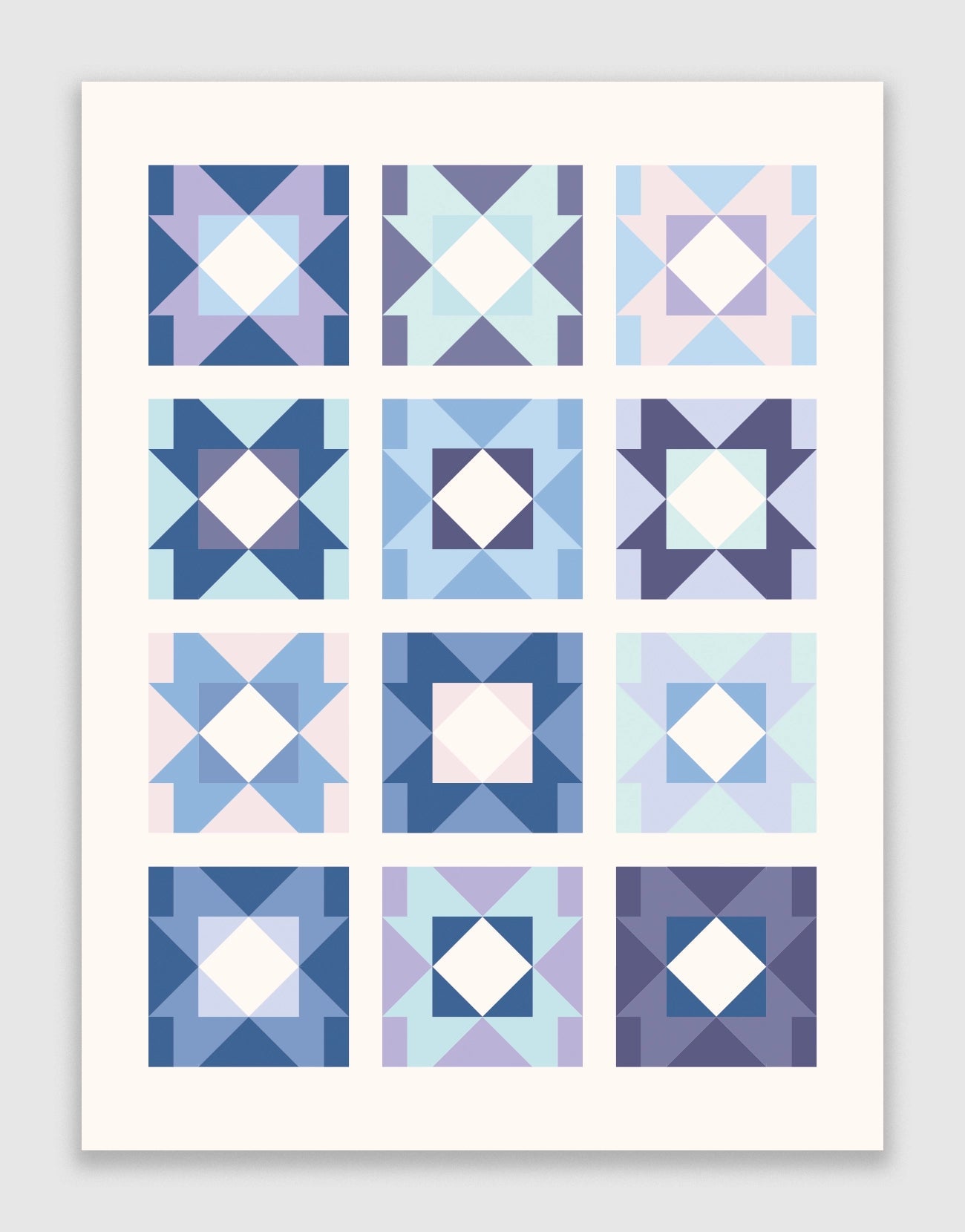 Prairie Rose Paper Pattern - The Blanket Statement Quilt Co. - Simplifi Fabric