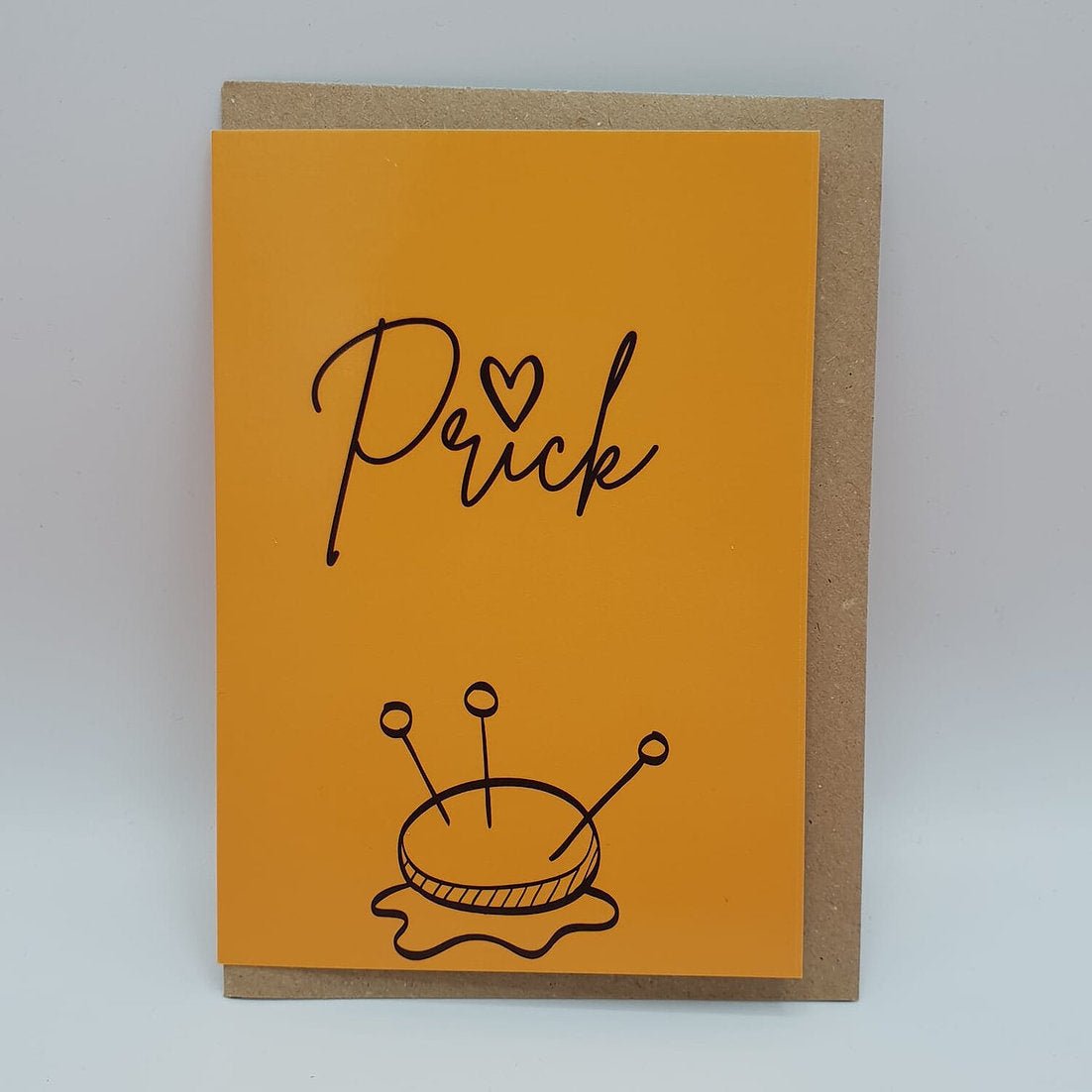 "PRICK" Sewing Themed Greeting Card - Sew Anonymous - Simplifi Fabric