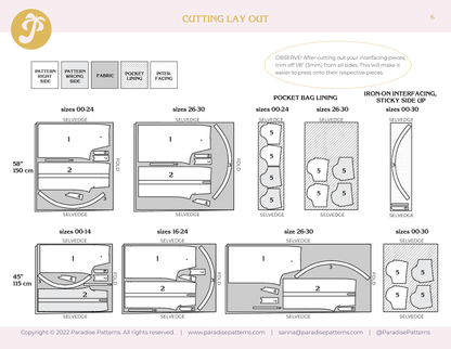 Protea Pants PDF Pattern - Paradise Patterns - Simplifi Fabric