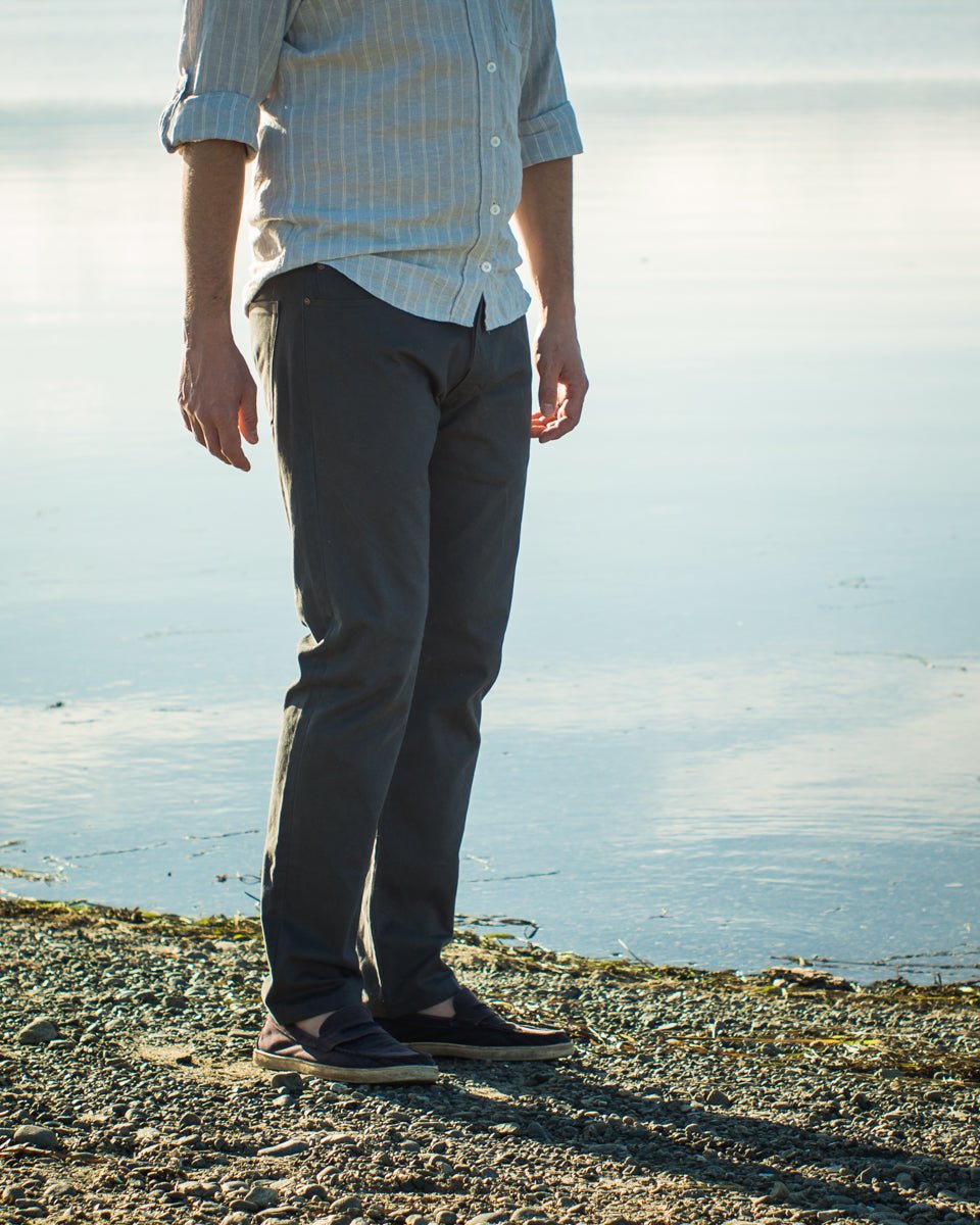 Quadra Jeans Mens PDF Sewing Pattern - Thread Theory - Simplifi Fabric