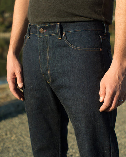 Quadra Jeans Mens PDF Sewing Pattern - Thread Theory - Simplifi Fabric