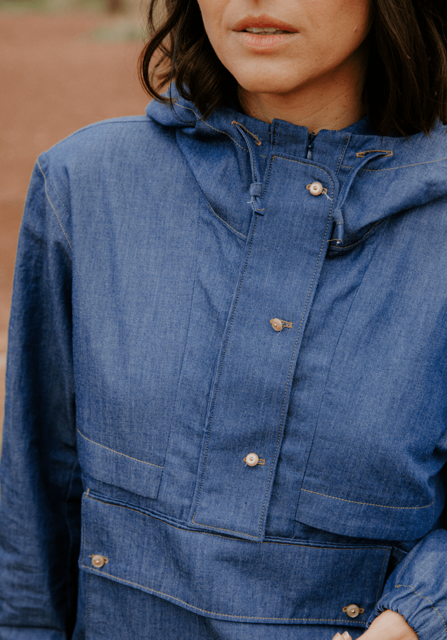 Rafael Windbreaker Paper Sewing Pattern - Maison Fauve - Simplifi Fabric