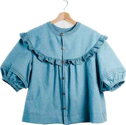 RAIDA Blouse PDF Sewing Pattern - Madswick - Simplifi Fabric