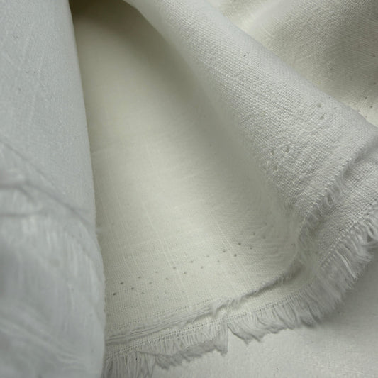 Ramie + Cotton Mix - Natural White - Simplifi Fabric
