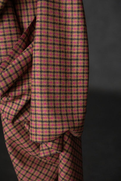 Raspberry Butterscotch British Wool Coating - Merchant & Mills - Simplifi Fabric