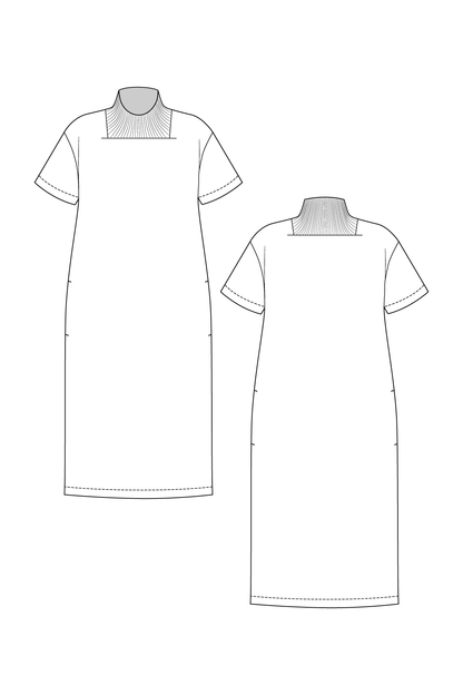 Rauha Tee & Tee Dress - PDF Pattern - Named Clothing - Simplifi Fabric