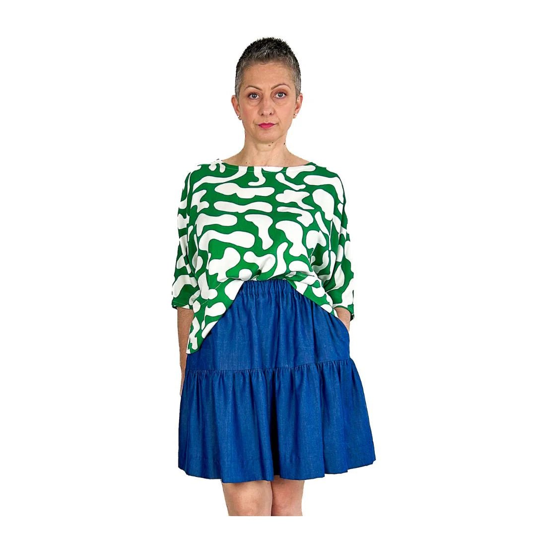 Rea Top Sewing Pattern - Dhurata Davies - Simplifi Fabric