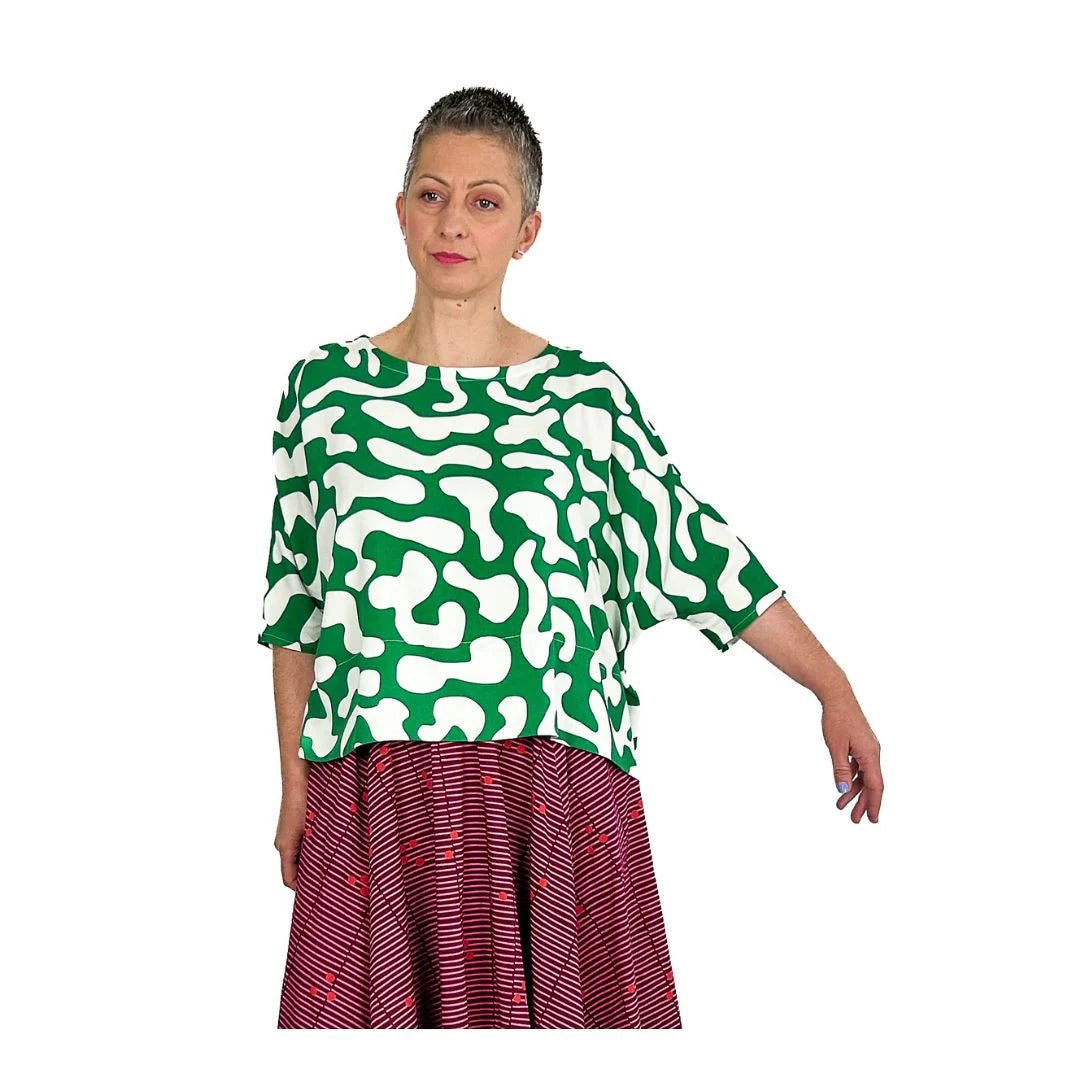 Rea Top Sewing Pattern - Dhurata Davies - Simplifi Fabric