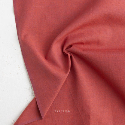 Red Pear - Watercolor Wovens - Fableism Supply Co. - Simplifi Fabric