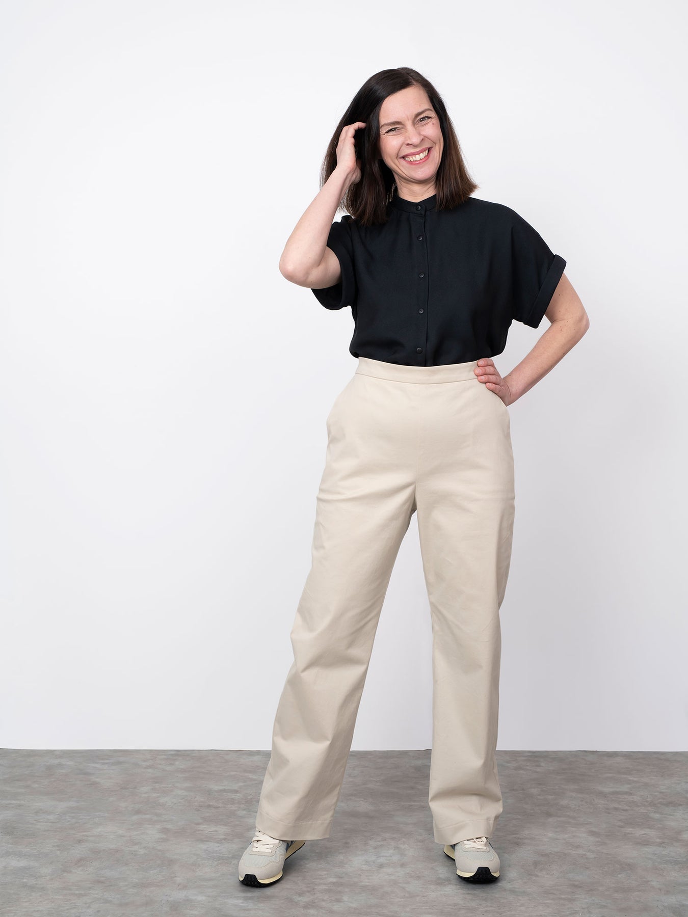 Regular Fit Trousers Pattern - The Assembly Line - Simplifi Fabric