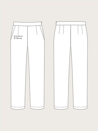 Regular Fit Trousers Pattern - The Assembly Line - Simplifi Fabric