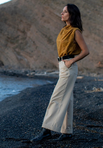 Résif Trousers Paper Sewing Pattern - Maison Fauve - Simplifi Fabric