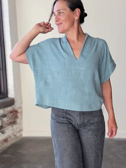 Revel Topper Sewing Pattern - Sew House Seven - Simplifi Fabric