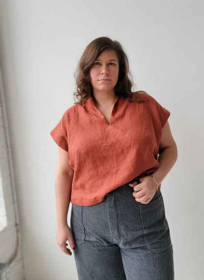 Revel Topper Sewing Pattern - Sew House Seven - Simplifi Fabric