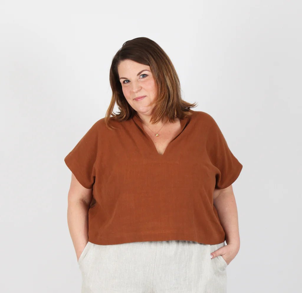 Revel Topper Sewing Pattern - Sew House Seven - Simplifi Fabric