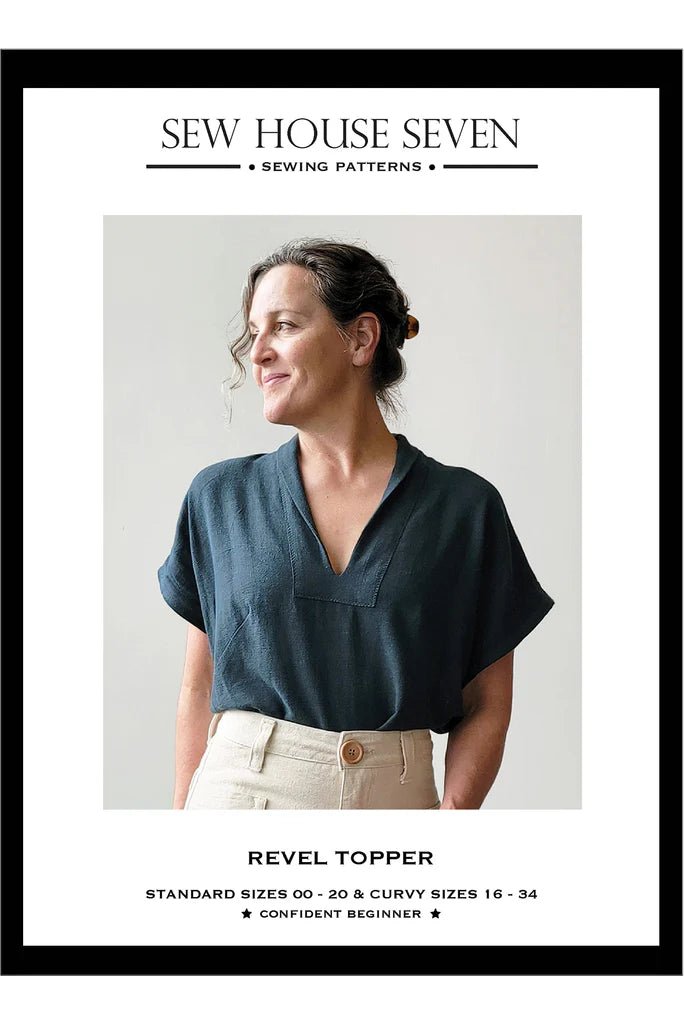 Revel Topper Sewing Pattern - Sew House Seven - Simplifi Fabric