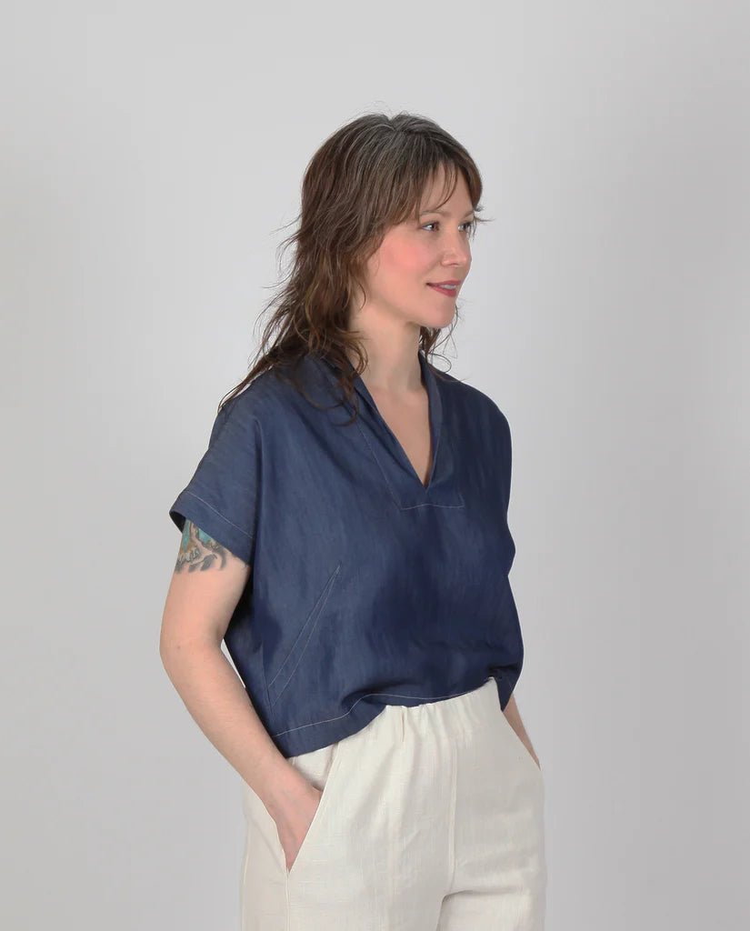 Revel Topper Sewing Pattern - Sew House Seven - Simplifi Fabric