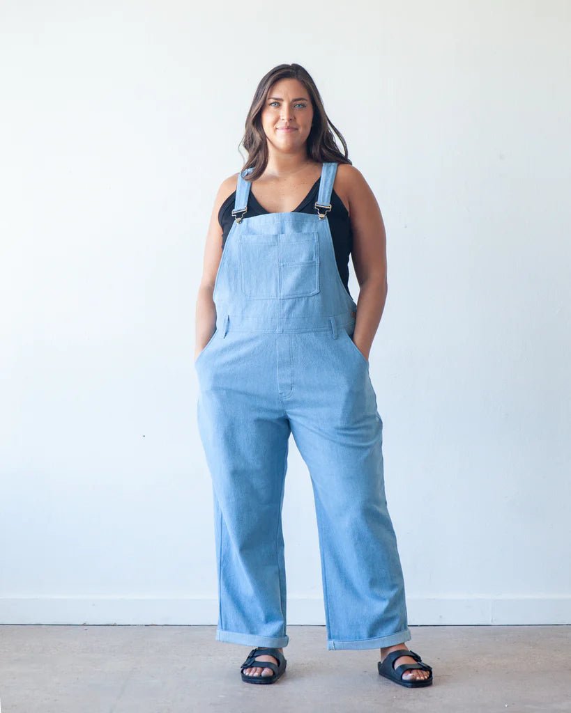 Riley Overalls Sewing Pattern - True Bias - Simplifi Fabric