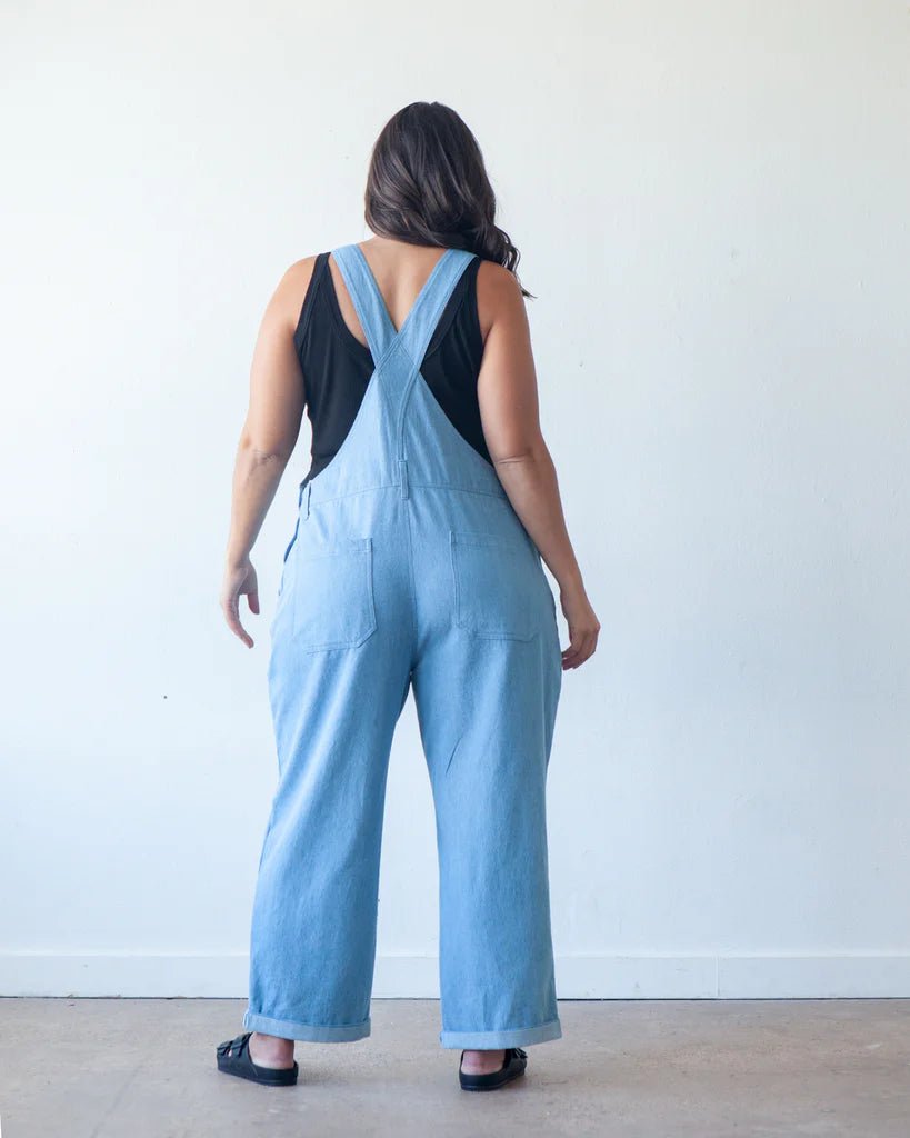 Riley Overalls Sewing Pattern - True Bias - Simplifi Fabric