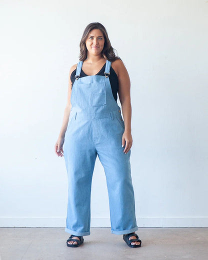 Riley Overalls Sewing Pattern - True Bias - Simplifi Fabric