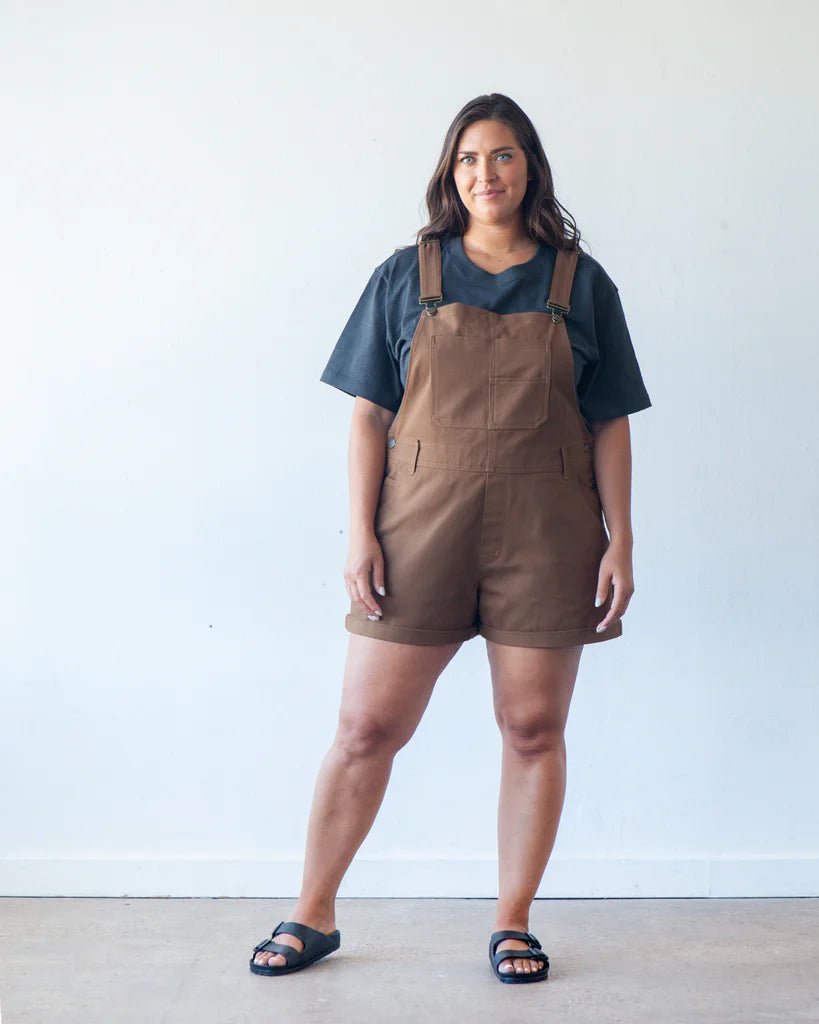Riley Overalls Sewing Pattern - True Bias - Simplifi Fabric