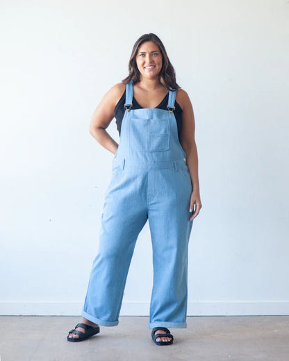 Riley Overalls Sewing Pattern - True Bias - Simplifi Fabric