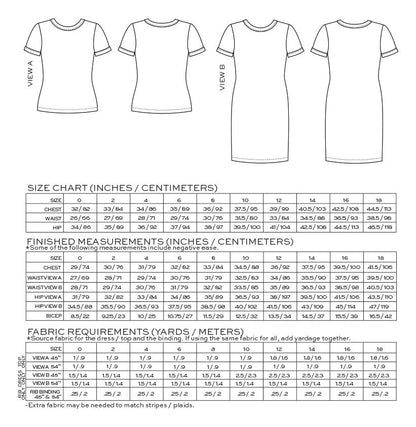 Rio RInger T-Shirt & Dress Pattern - True Bias - Simplifi Fabric